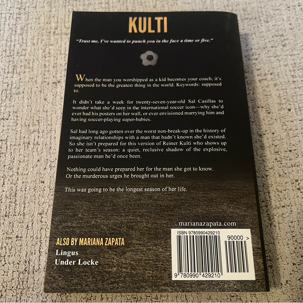 Kulti By Mariana Zapata Paperback Book - Picture 2 of 2